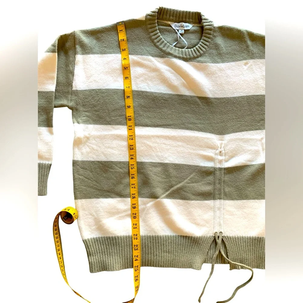 Davi & Dani Stripped Soft Sweater